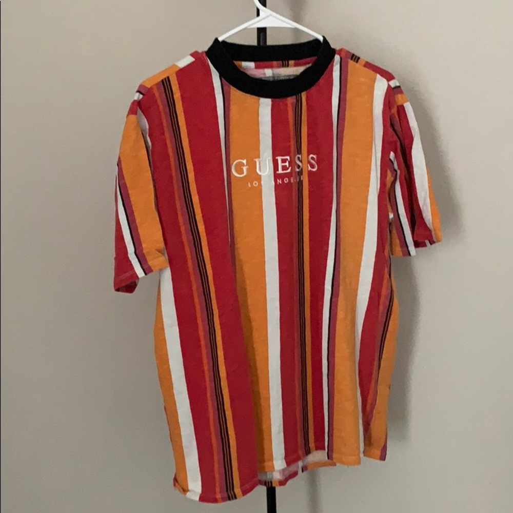 Guess Stripes Tee Small